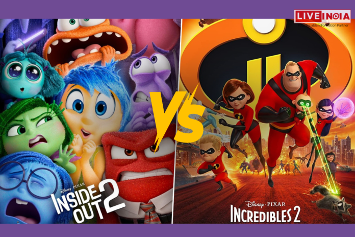 'Inside Out 2' ने 'Incredibles 2' को छोड़ा पीछे बनी सबसे ज्यादा कमाई करने वाली फिल्म