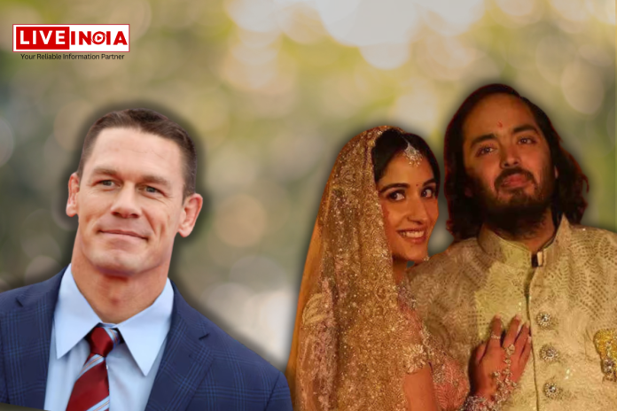 अनंत अंबानी-राधिका मर्चेंट की शादी से पहले John Cena मुंबई पहुंचे