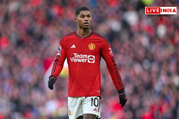 Manchester United के फॉरवर्ड Marcus Rashford पर छह महीने का ड्राइविंग प्रतिबंध लगा