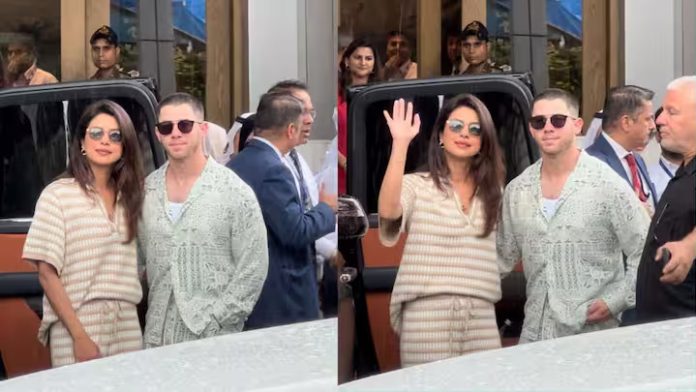 Priyanka Chopra, Nick Jonas अनंत अंबानी और राधिका मर्चेंट की शादी के लिए मुंबई पहुंचे