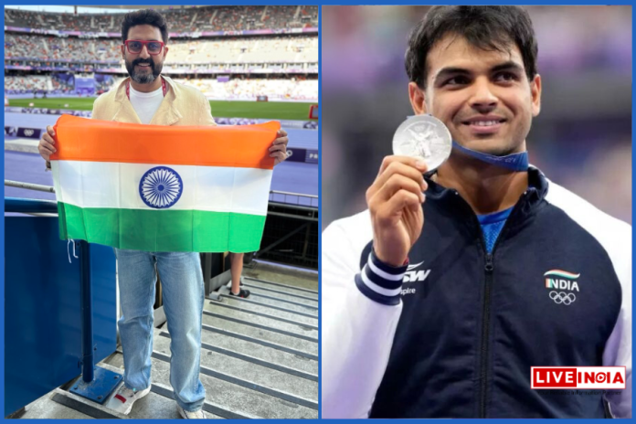 Abhishek Bachchan ने Paris Olympics का वीडियो शेयर किया, Neeraj Chopra की जीत को फिर से याद किया