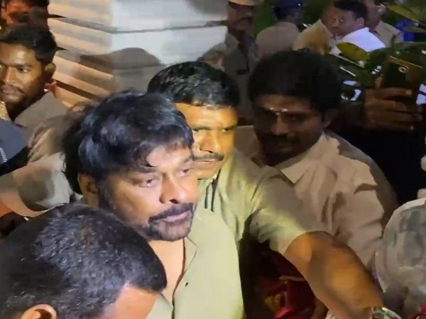 Ahead of 69th birthday, Chiranjeevi visits Tirumala to seek blessings of Lord Balaji with family