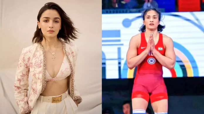 'You are gold, iron, steel': Alia Bhatt shows support for Vinesh Phogat after Olympics setback