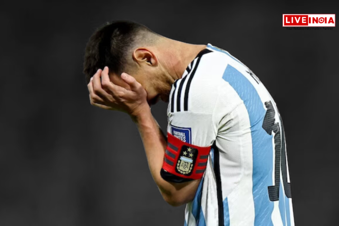 Argentine के स्टार खिलाड़ी Lionel Messi आगामी विश्व कप क्वालीफायर के लिए टीम से बाहर