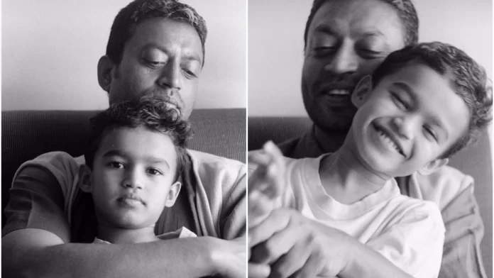 Babil shares his childhood pictures with father Irrfan Khan