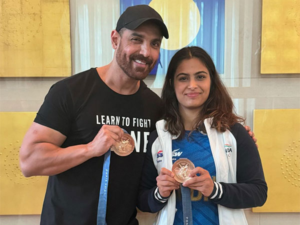 'She has made India proud': John Abraham meets Olympic medalist Manu Bhaker