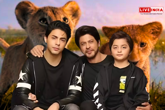 Shah Rukh Khan, AbRam और Aryan 'Mufasa: The Lion King' के हिंदी वर्जन को देंगे अपनी आवाज