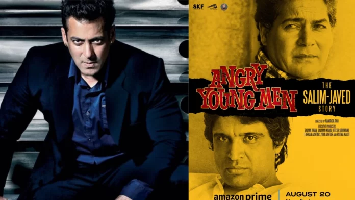 Salman Khan अपने पिता Salim Khan और दिग्गज लेखक Javed Akhtar की डॉक्यूमेंट्री 'Angry Young Men' के ट्रेलर लॉन्च में शामिल होंगे