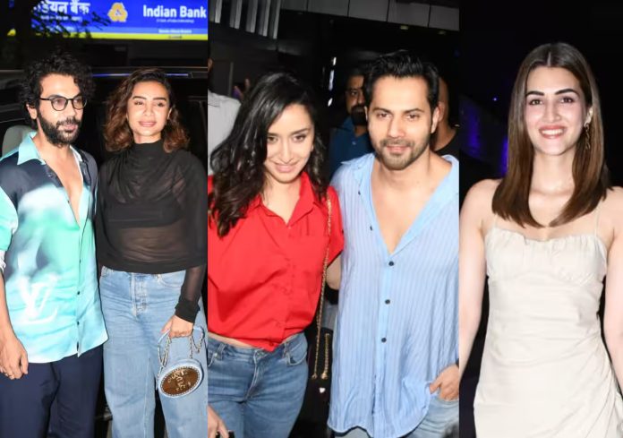 Shraddha Kapoor, Rajkummar Rao arrive in style at 'Stree 2' success bash