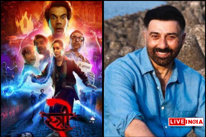 Sunny Deol ने Box Office पर 'भारी मानसून' लाने के लिए 'Stree 2' की सराहना की