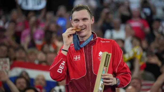 Paris Olympics: Viktor Axelsen retains men's singles badminton gold, becomes 2nd player to do so