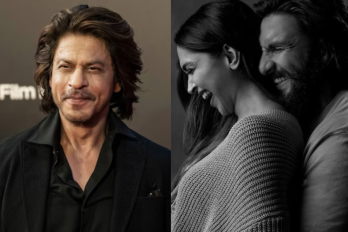 Shahrukh Khan ने नए माता-पिता Deepika Padukone और Ranveer Singh से मिलने पहुंचे