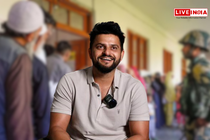 Suresh Raina ने जम्मू-कश्मीर विधानसभा चुनावों में मतदाताओं से भागीदारी का आग्रह किया